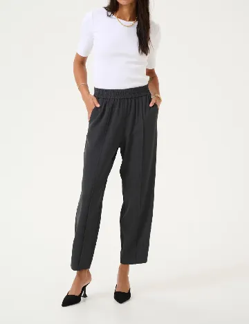 Pantaloni Kaffe, negru Negru