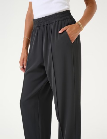 Pantaloni Kaffe, negru