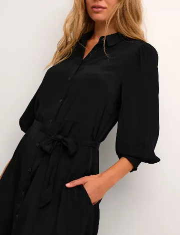 Rochie medie Kaffe, negru Negru