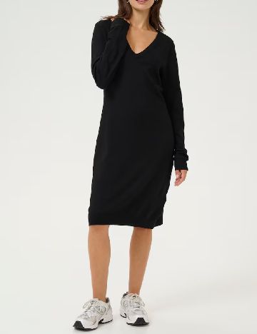 Rochie medie Kaffe, negru