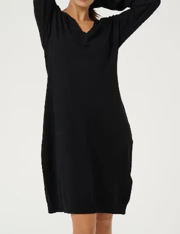 Rochie medie Kaffe, negru Negru