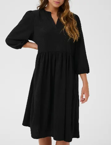 Rochie medie Kaffe, negru Negru