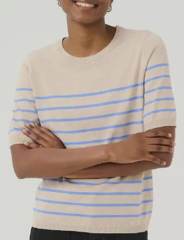 Bluza Kaffe, crem Crem