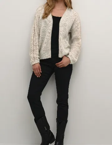Cardigan Cream, bej Crem