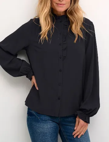Camasa Cream, negru Negru