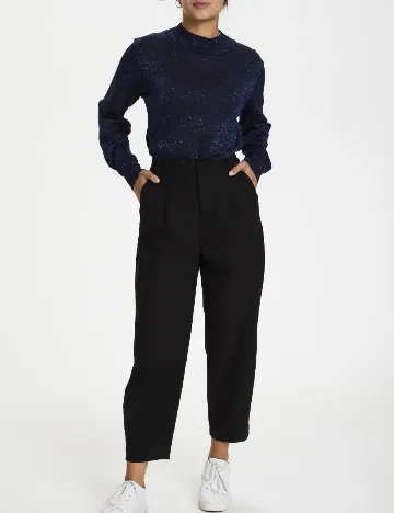 Pantaloni Kaffe, negru Negru