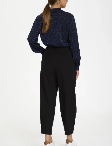 Pantaloni Kaffe, negru Negru