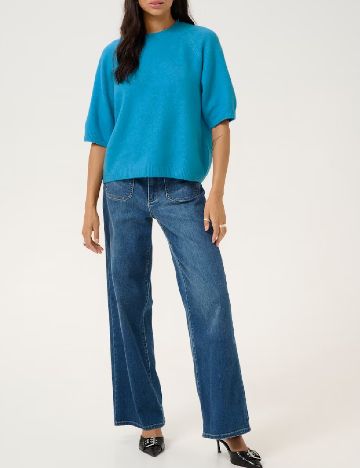 Bluza Kaffe, albastru