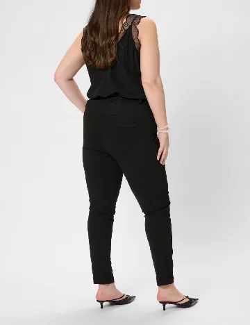 Pantaloni Kaffe Curve, negru Negru