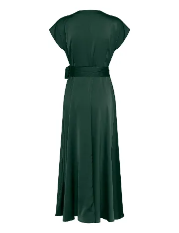 Rochie lunga Cream, verde Verde