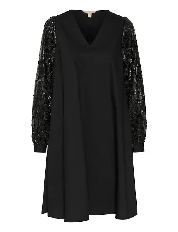 Rochie scurta Culture, negru Negru