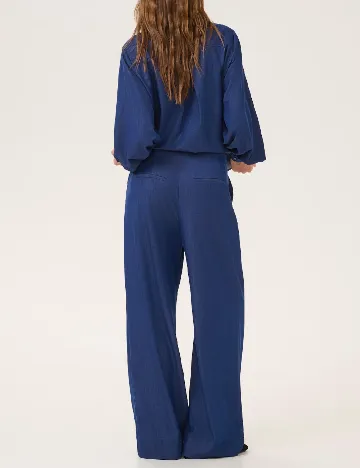 Pantaloni My Essential Wardrobe, albastru Albastru