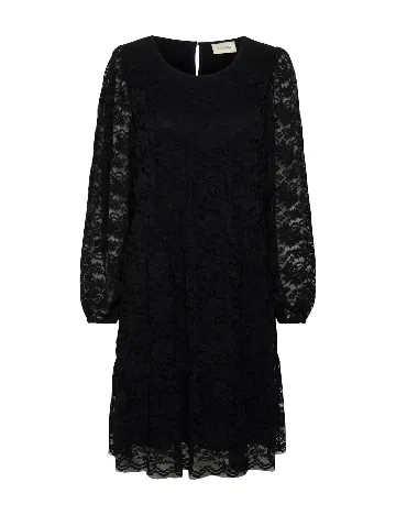 Rochie scurta Cream, negru Negru