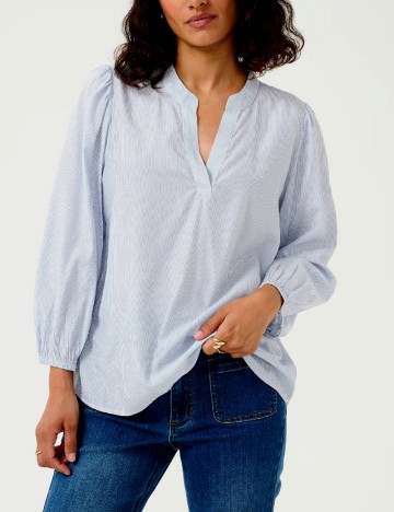 Bluza Kaffe, bleu