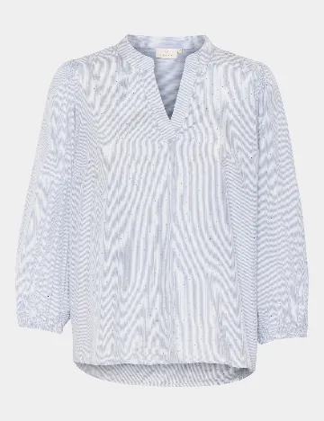 Bluza Kaffe, bleu Albastru