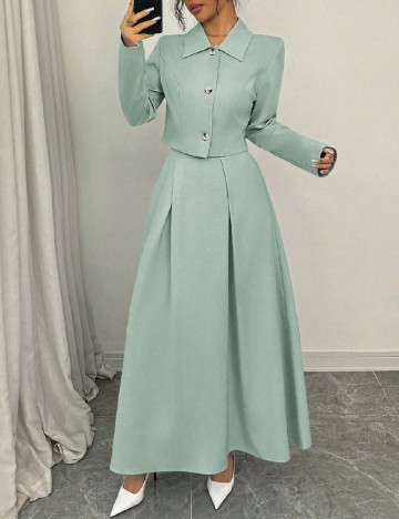 Compleu SHEIN, verde deschis