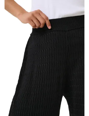 Pantaloni Kaffe, negru Negru