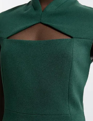 Rochie medie Karen Millen, verde Verde