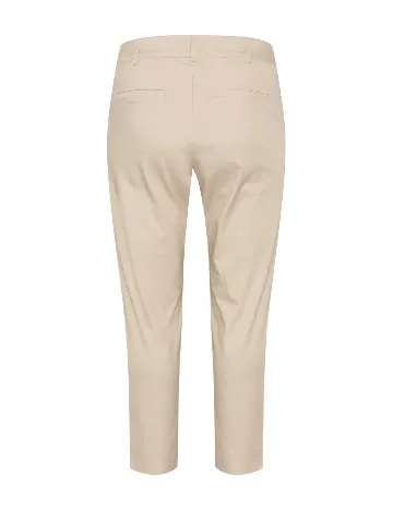 Pantaloni Kaffe Curve, bej Crem