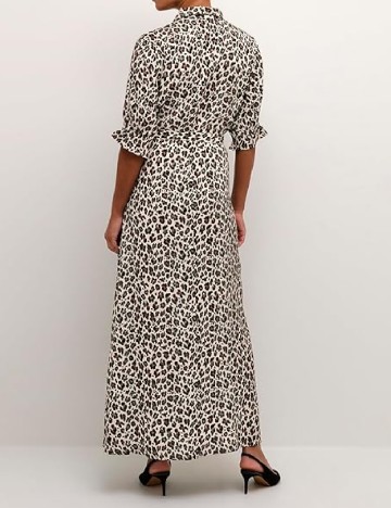 Rochie lunga Kaffe, animal print