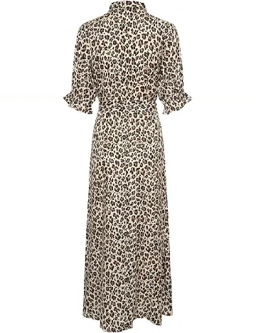 Rochie lunga Kaffe, animal print Animal print