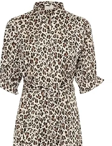 Rochie lunga Kaffe, animal print Animal print