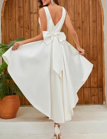 Rochie scurta SHEIN, alb