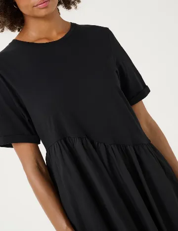 Rochie lunga Culture, negru Negru
