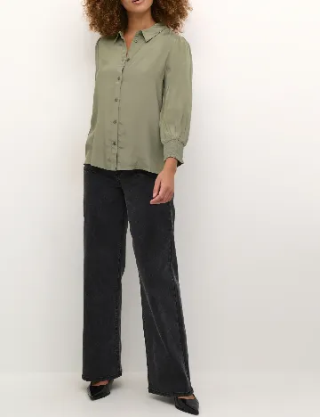 Camasa Kaffe, verde Verde