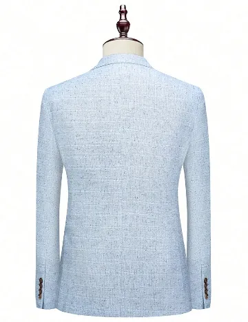 Costum SHEIN, albastru deschis Albastru