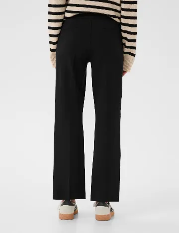 Pantaloni Part Two, negru Negru