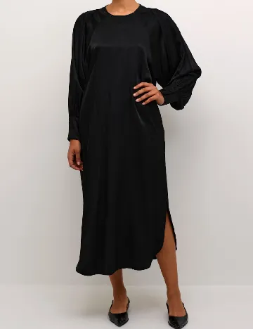 Rochie medie Kaffe, negru Negru