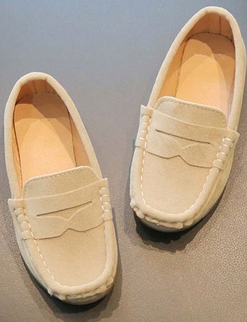 Mocasini Shein Kids, crem