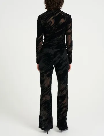 Pantaloni Gestuz, negru Negru