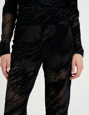 Pantaloni Gestuz, negru Negru