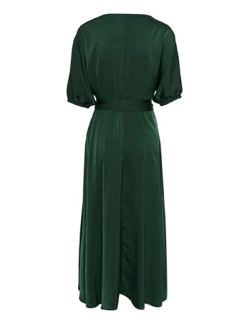Rochie lunga Cream, verde