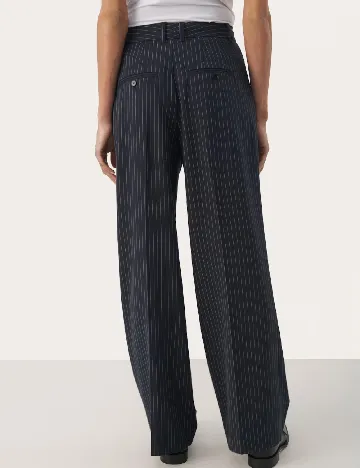 Pantaloni Part Two, bleumarin Albastru