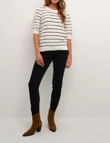Bluza Cream, alb Alb