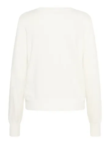 Cardigan Kaffe, alb Alb