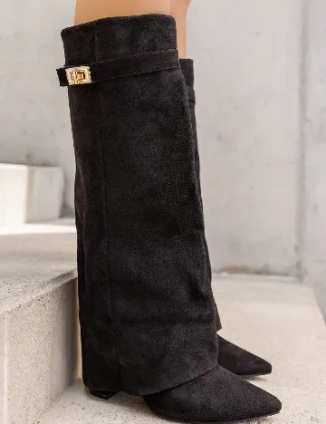 Cizme SHEIN, negru Negru