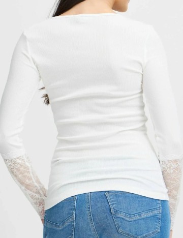 Bluza Fransa, alb
