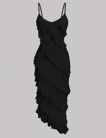Rochie medie SHEIN, negru Negru