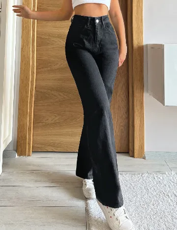 Blugi SHEIN, negru Negru