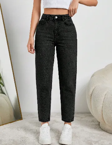Blugi SHEIN, negru Negru
