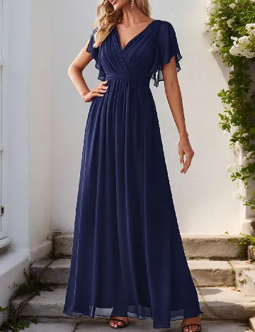Rochie lunga SHEIN, bleumarin inchis Albastru