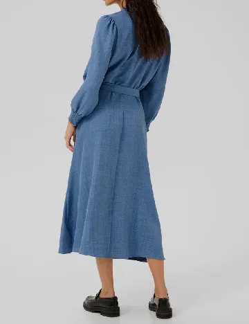 Rochie medie Kaffe, albastru Albastru
