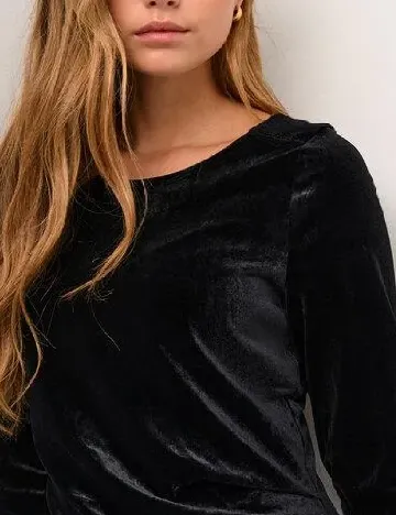 Rochie scurta Kaffe, negru Negru