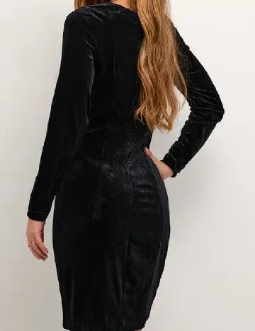 Rochie scurta Kaffe, negru Negru