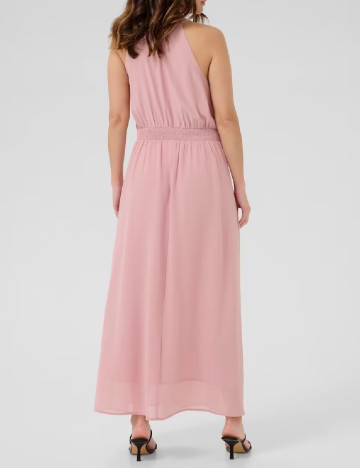 Rochie lunga Kaffe, roz