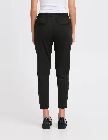 Pantaloni Ichi, negru Negru